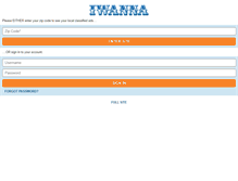 Tablet Screenshot of iwanna.com